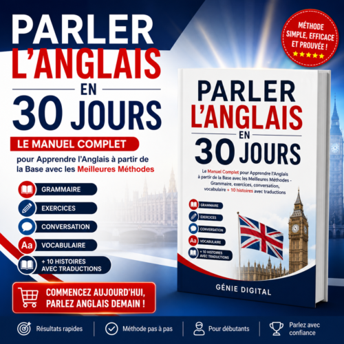Parler l'Anglais en 30 jours avec les Meilleures Méthodes
